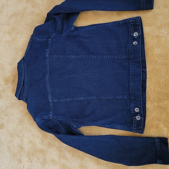 Lands' End Women's Jean Jacket Size Small (6-8) - Picture 2 of 5